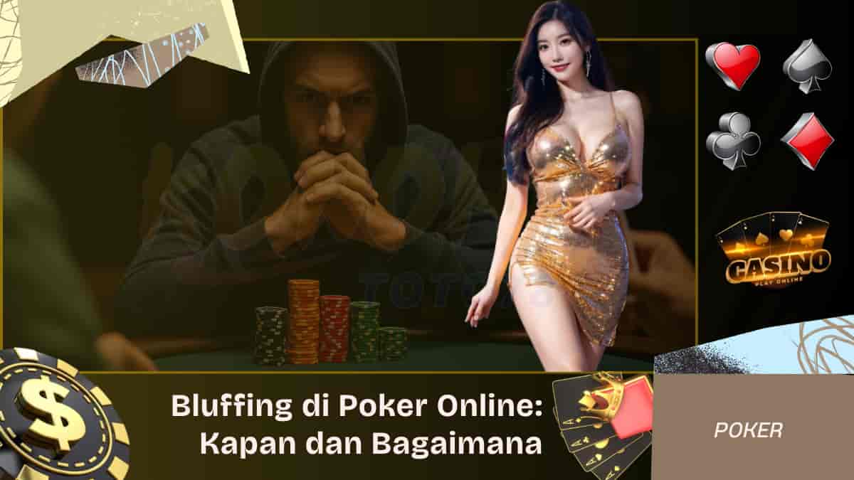 Panduan Bluffing di Poker Online Kapan dan Bagaimana