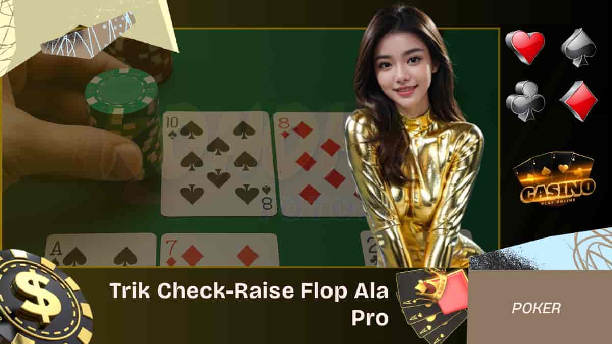 Trik Check-Raise Flop Ala Pro Dari Set sampai Semi-Bluff